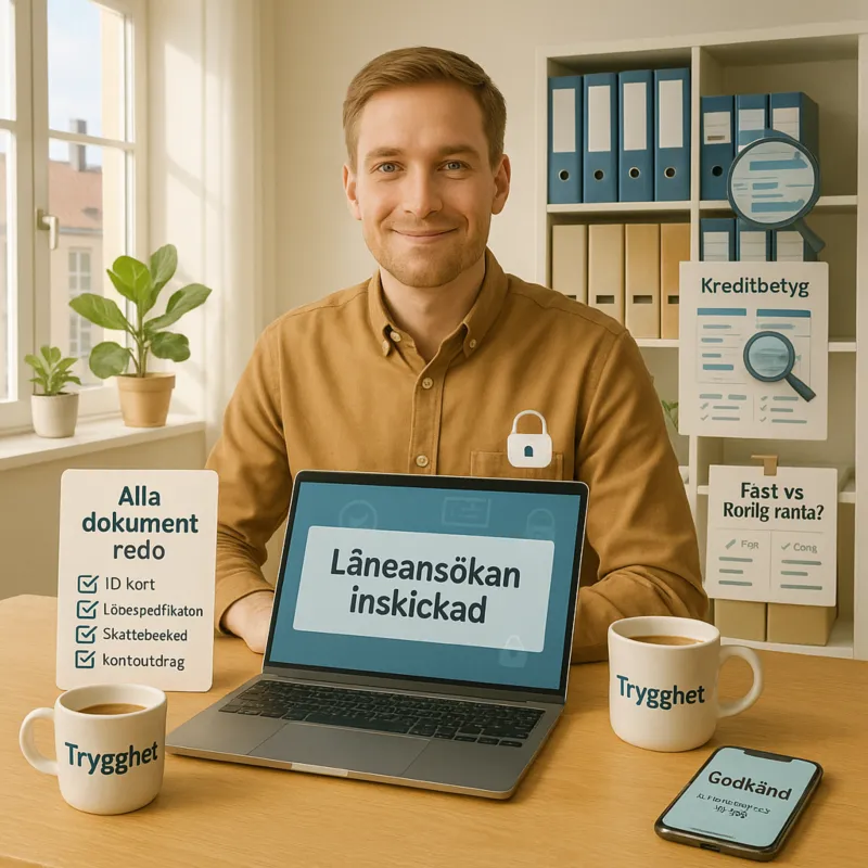 Låna enkelt och snabbt Nu utan stress